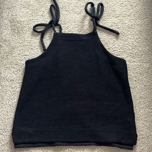Madewell black tank top